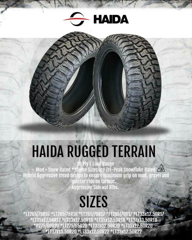 MUD CHAMPS OR RUGGED TERRAINS!!! FREE SHIPPING TO MANITOBA !!! in Tires & Rims in Manitoba - Image 4