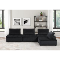 Home Decor Velvet Modular Sofa