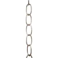 RCH Supply Company Decorative Standard Link Chandelier Chain or Chain Break 10 Feet