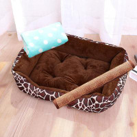 Tucker Murphy Pet™ Breonne Dog Kennel Bites Dog Kennel Bed Pad Resistant Pet Sofa Bed Of The Four Seasons Of And Dog Bed