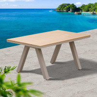 Hokku Designs Outdoor Patio Table Outdoor Villa Leisure Garden Sun Protection Table