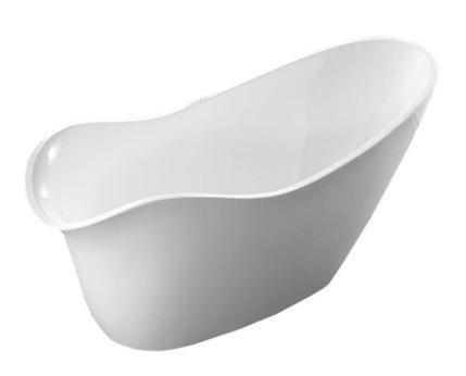 Colmar 69x31 Freestanding Acrylic Slipper Soaking Bathtub - Deep soaking Seamless Joint w Left/Right Drain  BHC in Plumbing, Sinks, Toilets & Showers - Image 4