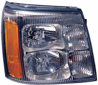Head Lamp Passenger Side Cadillac Escalade Ext 2003-2006 Hid High Quality , GM2503236