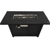 Latitude Run® Outdoor Fire Pit Table With Lid