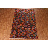 Rugsource All-Over Wool Moroccan Hand-Knotted Area Rug 7X10