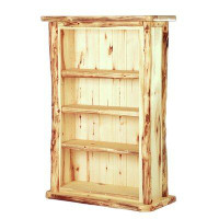Millwood Pines Ledezma 60" H x 40" W Solid Wood Standard Bookcase