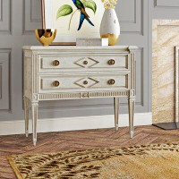 Modern History Home Paris 2 Drawer Accent Chest