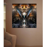 East Urban Home Mystic Fire' Glossy Poster