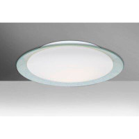 Latitude Run® Fidelia 1 - Light 19.25" Simple Dome LED Flush Mount