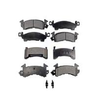 Front Rear Ceramic Brake Pads Kit For Cadillac DeVille Pontiac Firebird Fleetwood Chassis KTC-100337