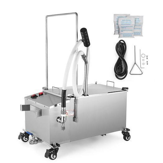 40L Oil Filter Oil Filtration System Cart Filtering Machine 80LBS Fryer Filter in Industrial Kitchen Supplies - Image 2