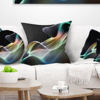 Made in Canada - The Twillery Co. Corwin Abstract Smoke Reflection Pillow