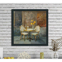 Ophelia & Co. 'French Cafe' Acrylic Painting Print