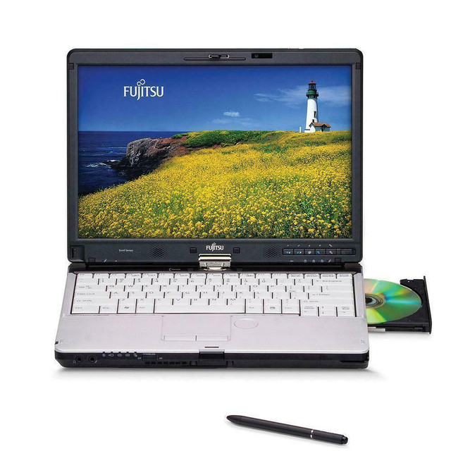 Fujitsu Lifebook Tablet PC intel i5-3.20ghz 8GB RAM 256GB SSD Webcam DVD/RW HDMI Windows 10 Pro MS Office 2019 Pro Plus in Laptops - Image 2