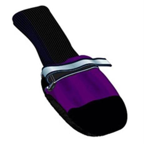 Muttluks Inc ML-FLXSPU Set of 4 fleece lined boots for dog Purple Size XS in Accessories in Ontario