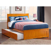 Red Barrel Studio Full / Double Solid Wood Platform Bed