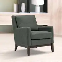 Ebern Designs Beneta 28.5'' W Linen Armchair