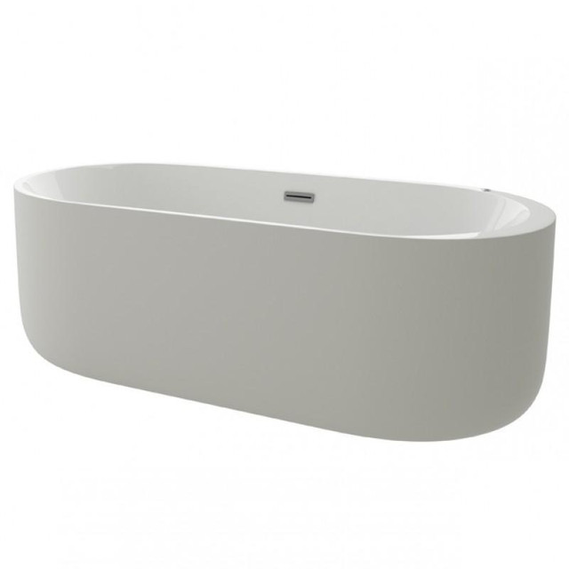 Bristol-Air-Jet - 67x31 Deluxe Freestanding Acrylic Bathtub with Center Drain &amp; 8 Air Jets BSQ in Plumbing, Sinks, Toilets & Showers - Image 4