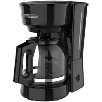 BLACK+DECKER BLACK+DECKER 12-Cup Coffee Maker With Easy On/Off Switch, Easy Pour, Non-Drip Carafe With Removable Filter