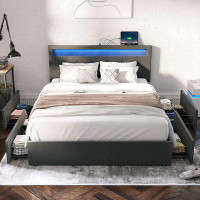 Latitude Run® Upholstered Storage Bed