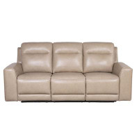 Hokku Designs Jaliek 86" Upholstered Power Reclining Sofa