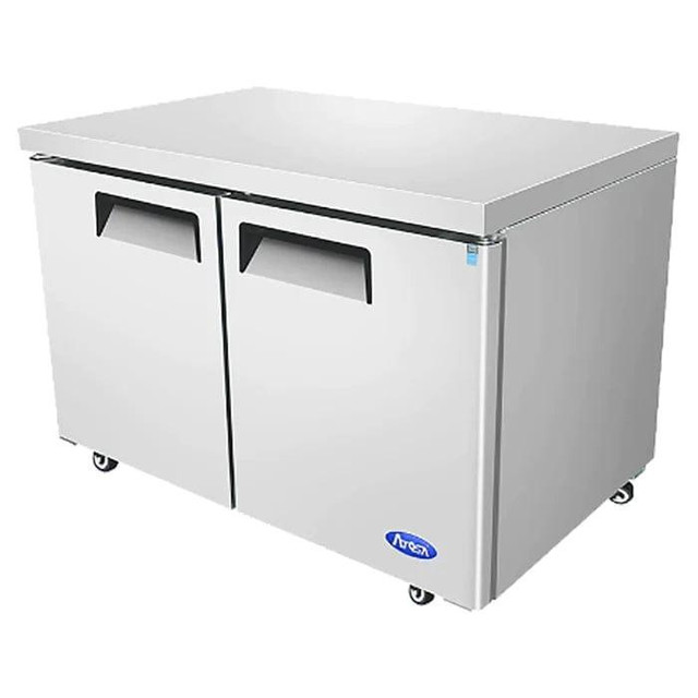 Atosa Double Door 48 Undercounter Freezer Work Table in Other Business & Industrial - Image 2