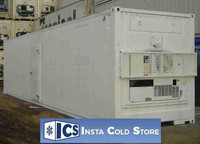 Refrigerated Cooler Freezer | Walk in  Low Temp Storage Container | Portable Cooler Freezer Unit