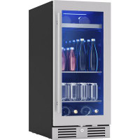 Zephyr Zephyr Presrv 15" 4-Bottle and 64-Can Single Zone Beverage Cooler
