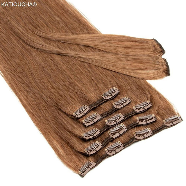 22'' to 30'' Clip Hair Extensions* Brazilian Human Remy Hair * Rallonges à Clip * Cheveux Brésilien Remy in Health & Special Needs - Image 2