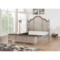 Laurel Foundry Modern Farmhouse Plymouth Queen Poster Bed With Storage