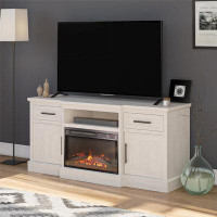Red Barrel Studio Gablewood Electric Fireplace & TV Stand For TVs Up To 65"