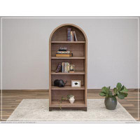 Loon Peak Jasalyn 70.25" H x 30" W Solid Wood Standard Bookcase