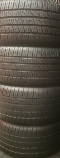 (T20) 4 Pneus Ete - 4 Summer Tires Staggered 2x 225-45-18 2x 245-40-18 Pirelli 8-9/32 - PRESQUE NEUF / LIKE NEW