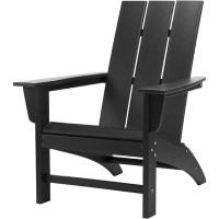 Highland Dunes Poly Lumber Adirondack Chair, All-weather Resistant Outdoor Patio Chairs, Look Like Wood, Pre-assembled O