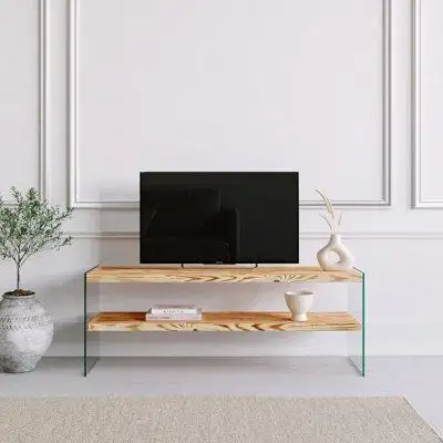 East Urban Home Solid Wood TV Stand for TVs up to 50"