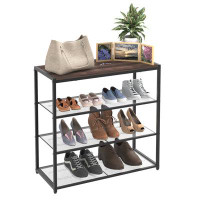 ClosetMaid 4-tier 12 Pair Shoe Rack Shelf