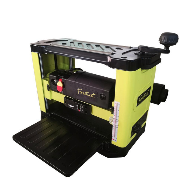 NEW 13 IN BENCHTOP WOOD PLANER 2HP , HELICAL SPIRAL BLADE & GRANITE TABLE BM10523 in Other in Alberta