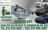 Transmission CVT Subaru TR580 et TR690 Outback, Crosstrek, Forester, BRZ, Impreza AWD Automatic 2012 2013 2014 2015 2016
