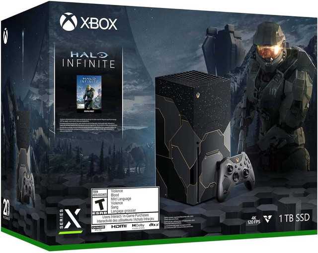 Microsoft Xbox Series X 1TB - Halo Infinite Special Edition in Other