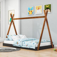 Isabelle & Max™ Twin Wooden Tent Floor Bed