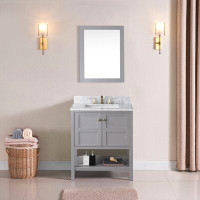 Latitude Run® 30" Bathroom Vanity Set With Sink Combo Cabinet