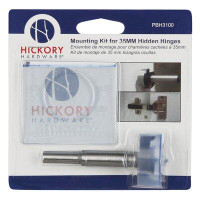 Hickory Hardware Mounting Templates Collection Hinge Template Clear Blue Colour