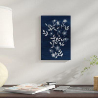 East Urban Home 'Flower Cyanotype I' Graphic Art Print on Canvas