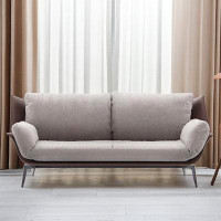 Corrigan Studio Light Luxury Minimalist Cushioned Casual Sofa