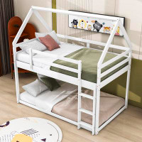 Harper Orchard Rhea Twin Over Twin Standard Bunk Bed by Harper Orchard