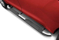 TUFF-BAR 4 Oval Bend Stainless Steel Side Step Bars | Chevy Silverado GMC Sierra Dodge RAM Ford F150 F250 F350 SuperDuty