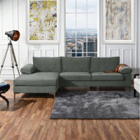 Wrought Studio Amreena 101" Wide Left Hand Facing Sofa & Chaise