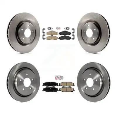 Front Rear Ceramic Pads And Disc Brake Rotors Kit For Chevrolet Corvette Cadillac XLR K8A-101328