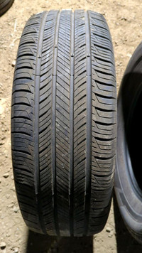 4 pneus d'été P255/65R18 111H Hankook Kinergy GT 19.5% d'usure, mesure 8-8-8-8/32