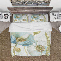 Made in Canada - East Urban Home My Greenhouse Flowers III Duvet Cover Set